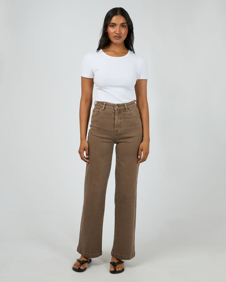 Jacqui Wide Leg Cocoa