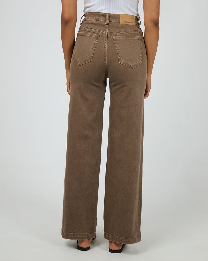Jacqui Wide Leg Cocoa