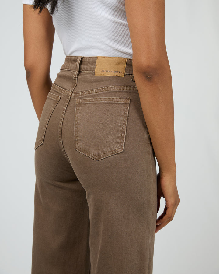 Jacqui Wide Leg Cocoa