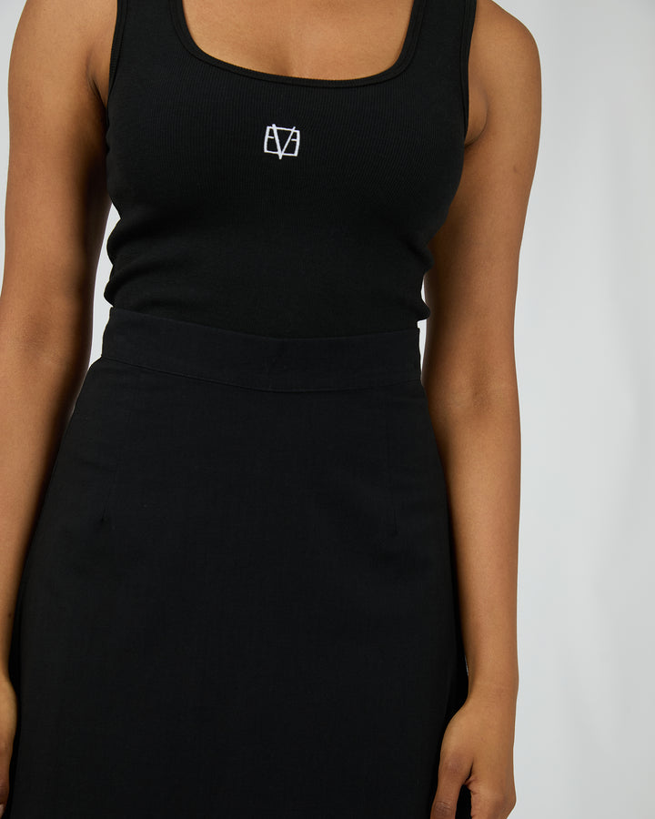 Essential Maxi Skirt Black