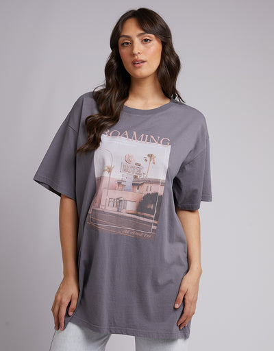 Destination Tee Charcoal