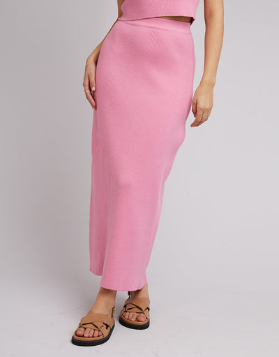 Charlotte Maxi Skirt Pink