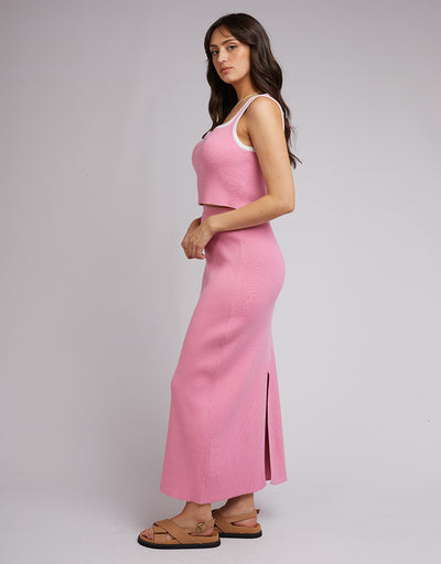 Charlotte Maxi Skirt Pink