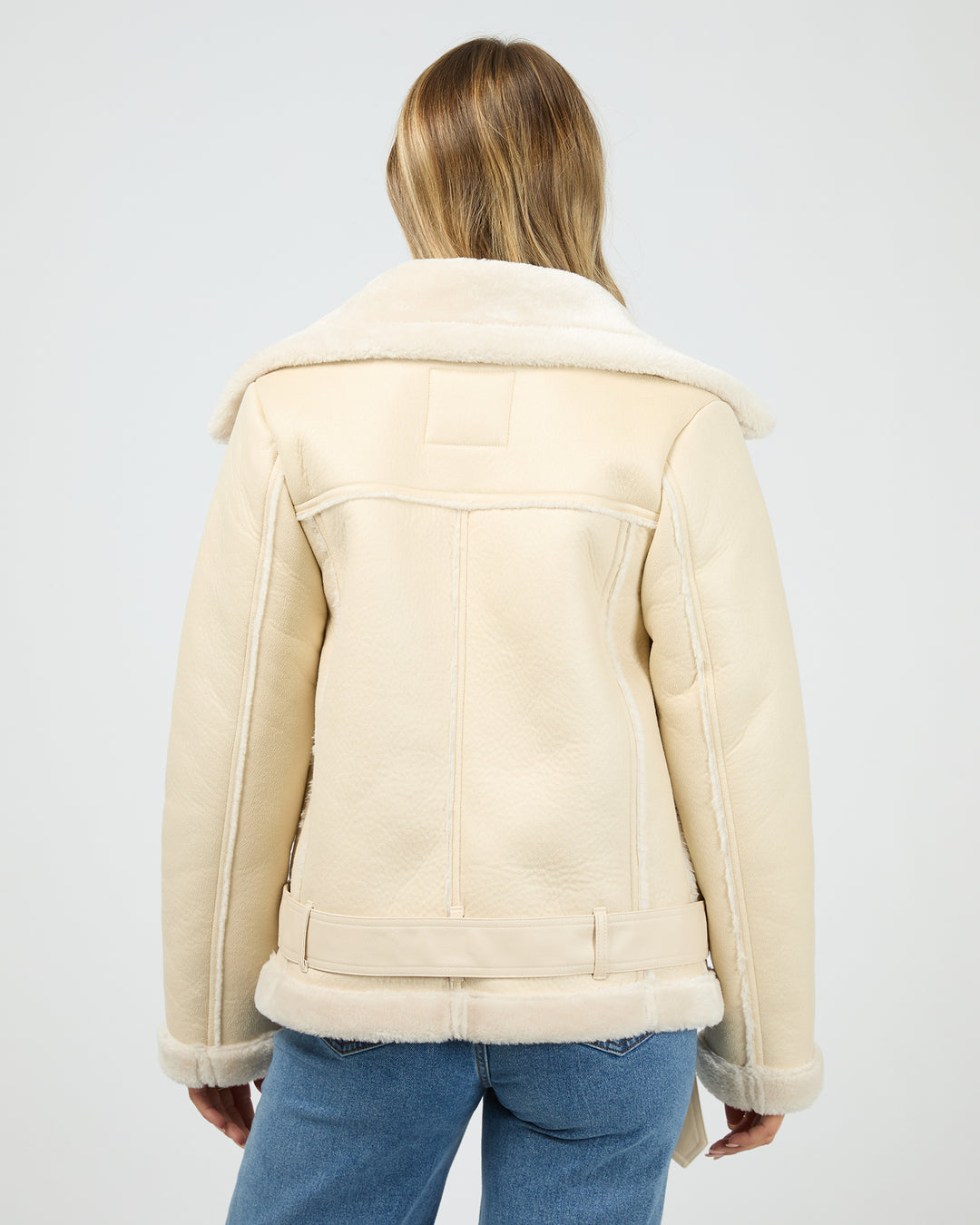 Rory Aviator Jacket Vanilla