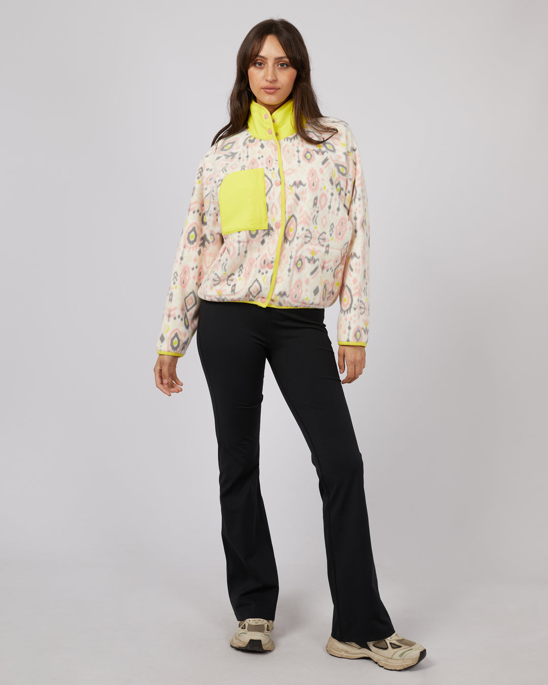Explore Teddy Jacket Print