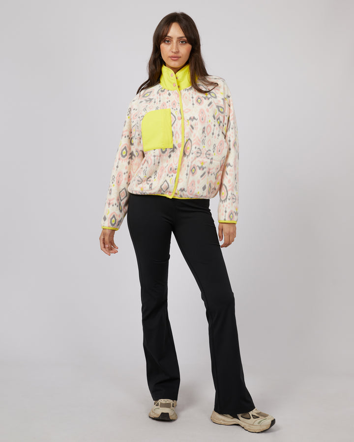 Explore Teddy Jacket Print