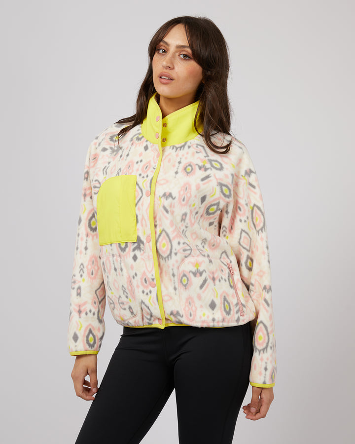 Explore Teddy Jacket Print