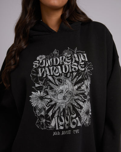 Sundream Hoodie Washed Black