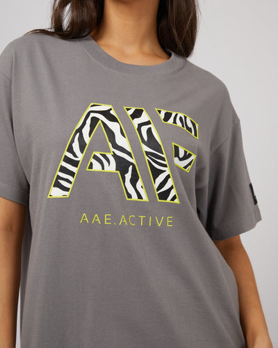 Parker Active Tee Charcoal
