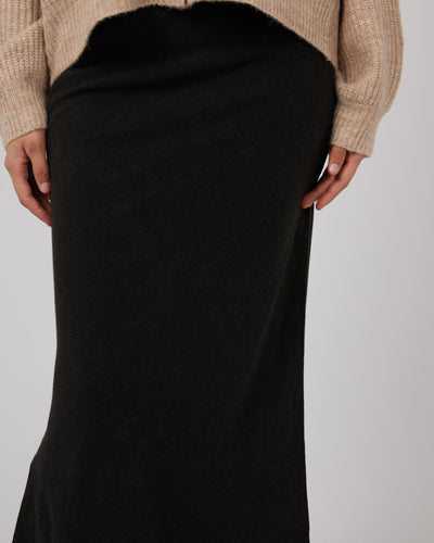Leyla Maxi Skirt Black