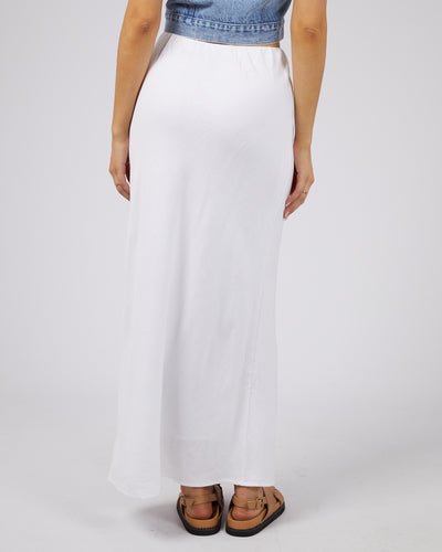 Leyla Maxi Skirt Vintage White
