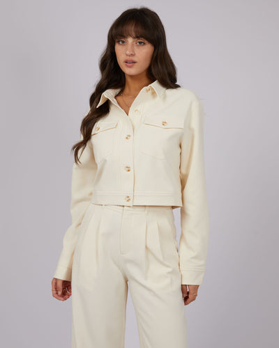 Gia Jacket Vintage White