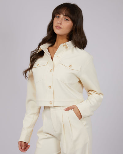 Gia Jacket Vintage White