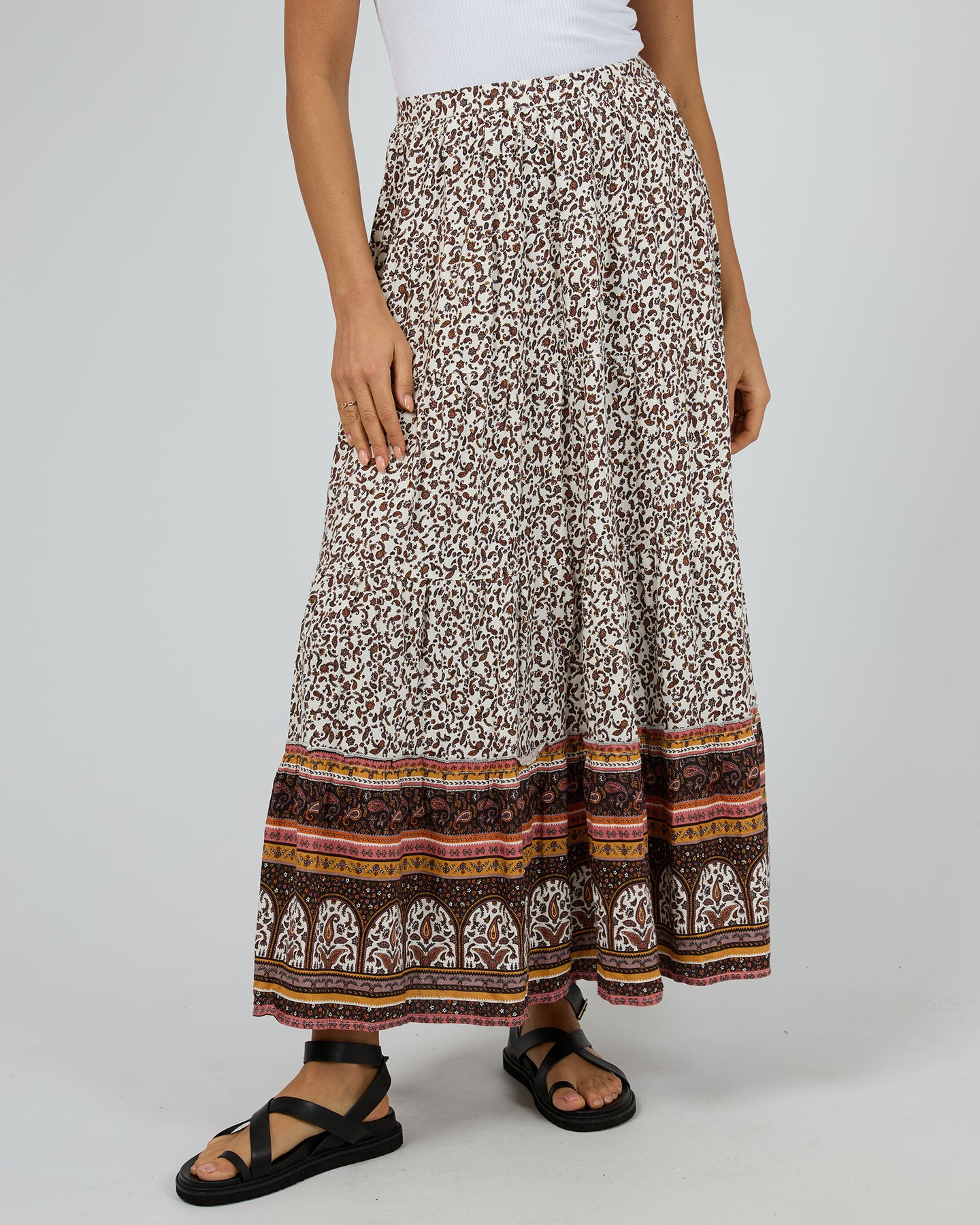 Honey Floral Print Maxi Skirt All About Eve Clothing