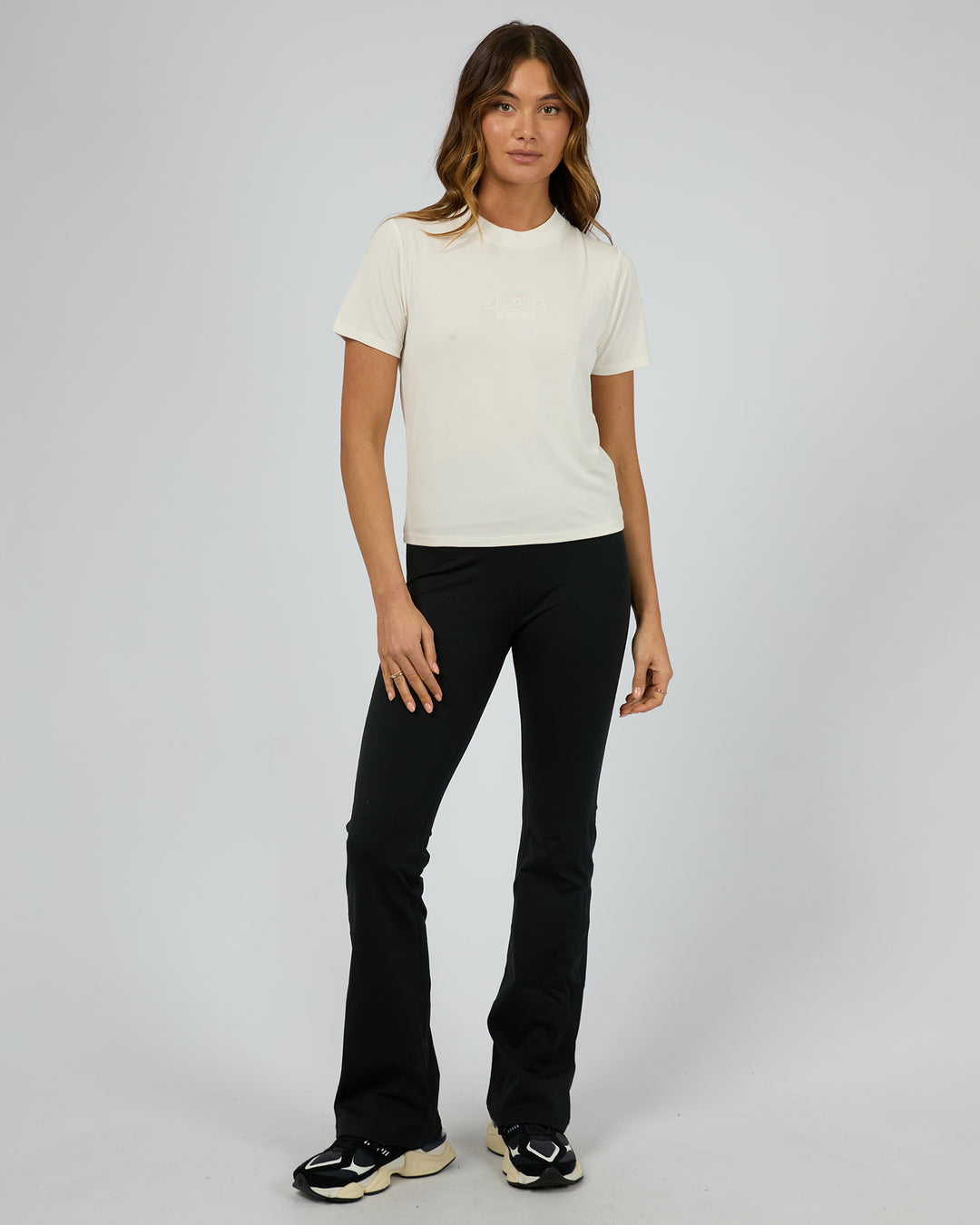 Luxe Active Tee Vintage White