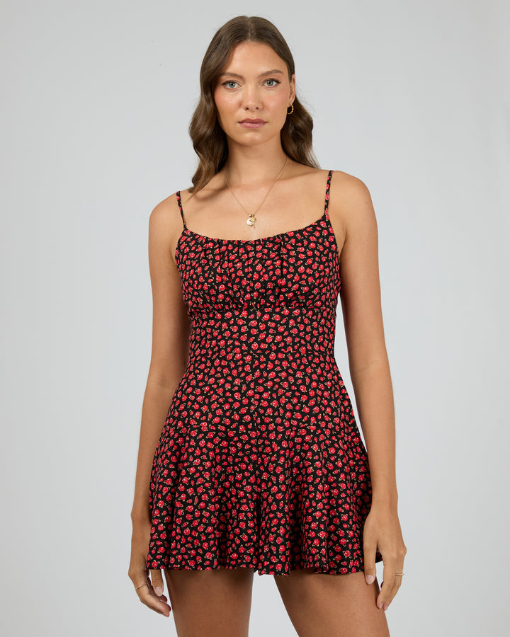 Lana Playsuit Red
