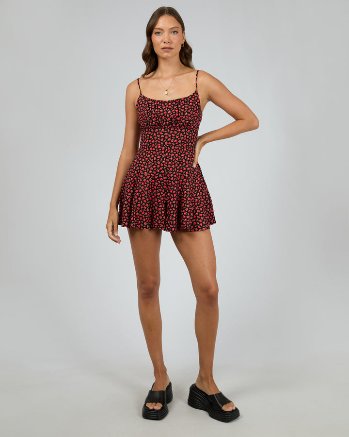 Lana Playsuit Red