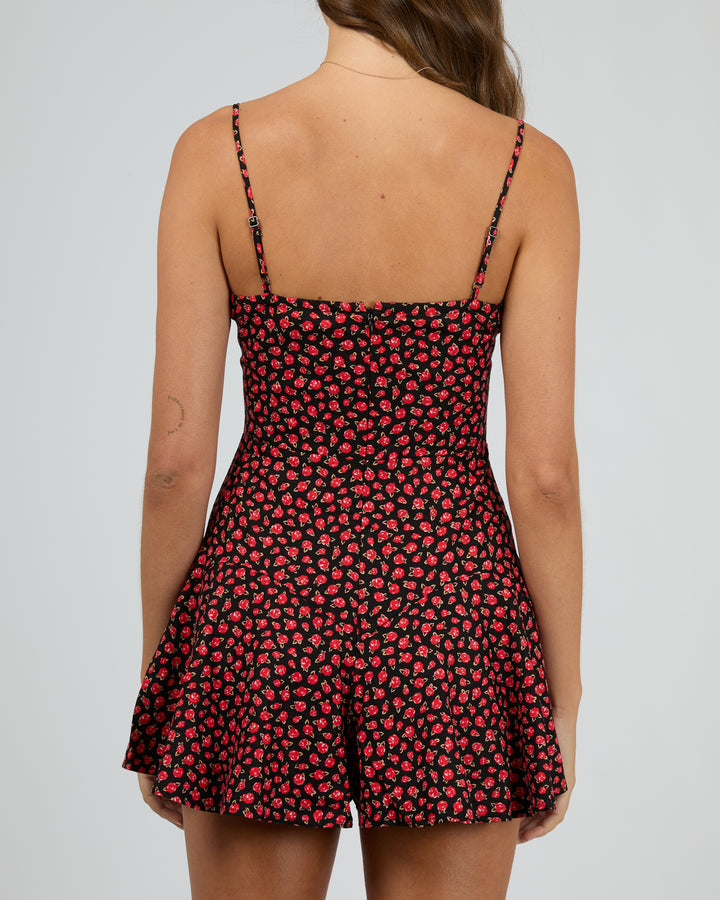 Lana Playsuit Red