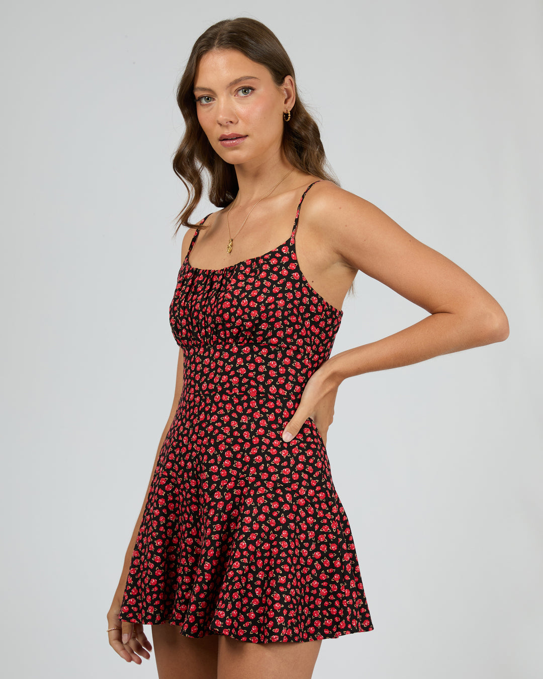 Lana Playsuit Red