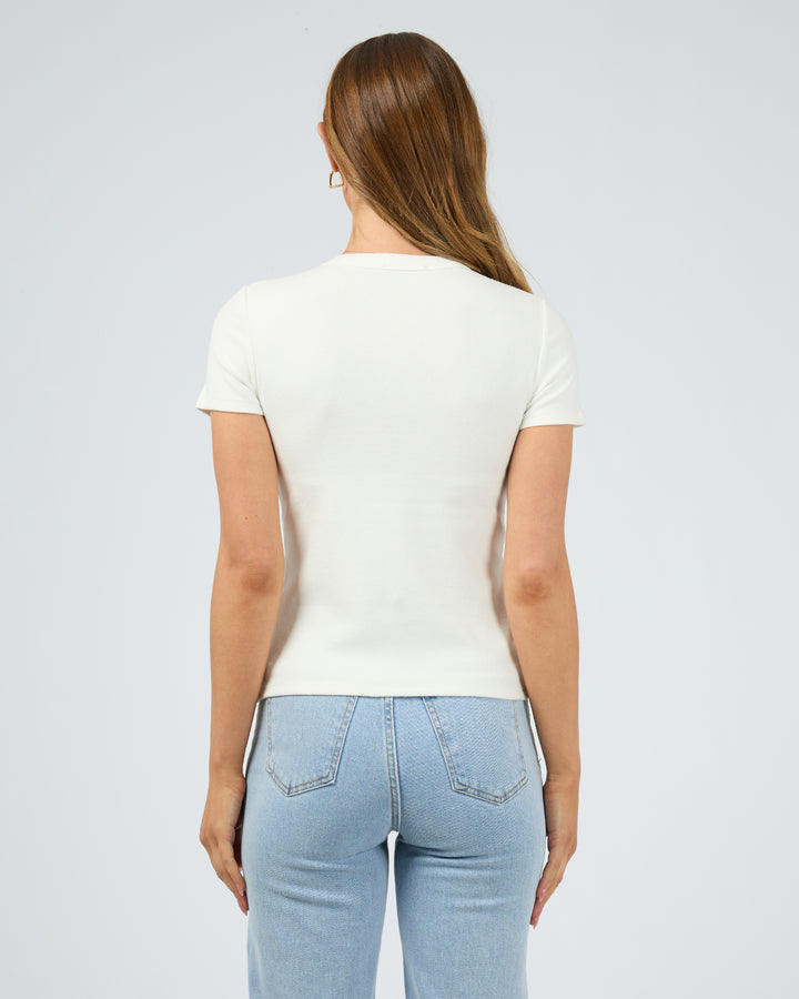 Eve Icon Regular Tee Vintage White