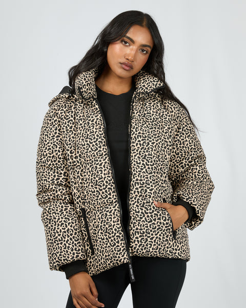 格安saleスタ Puffer Savannah Print Clothing Eve About All – ジャケット・アウター