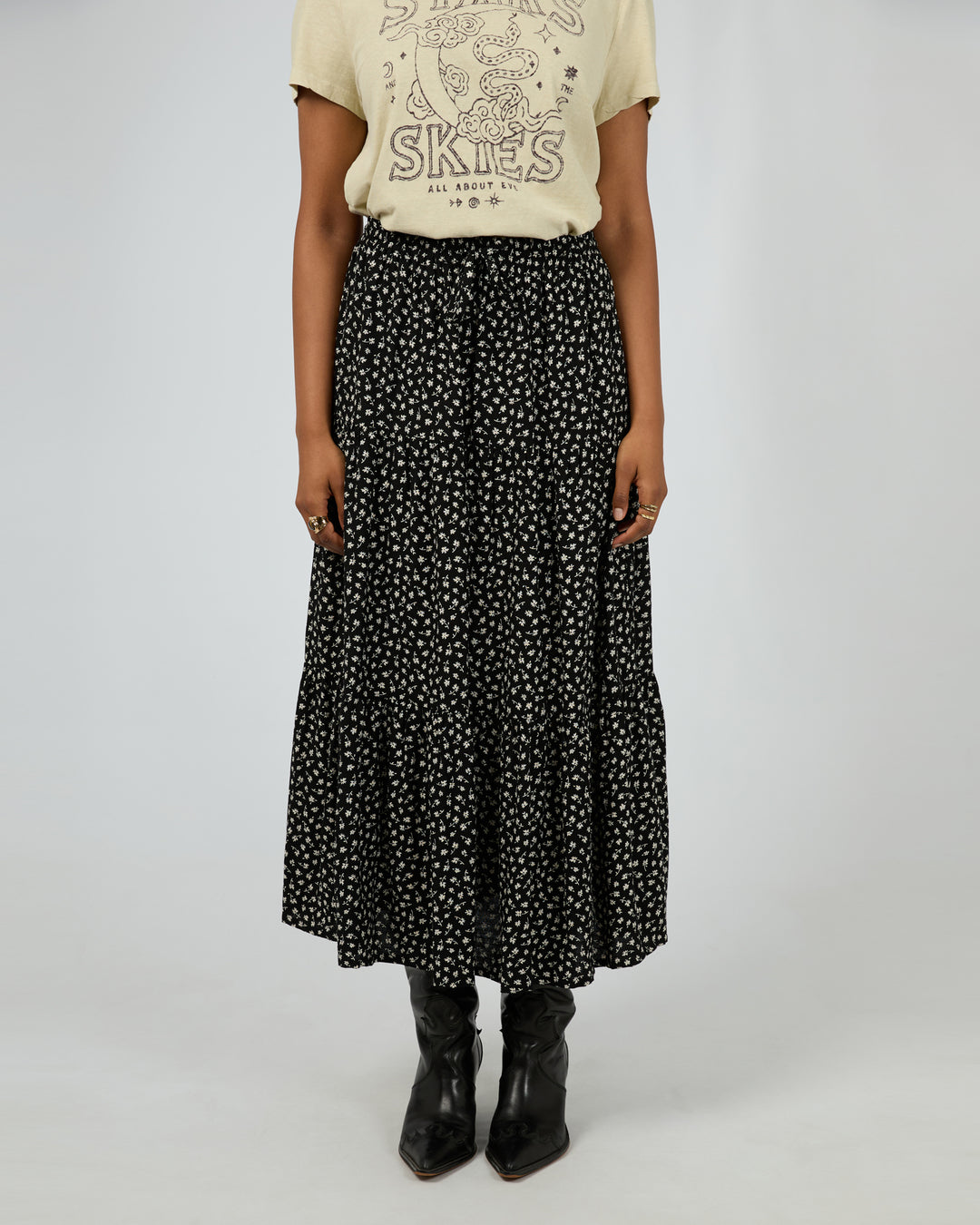 Wren Maxi Skirt Black
