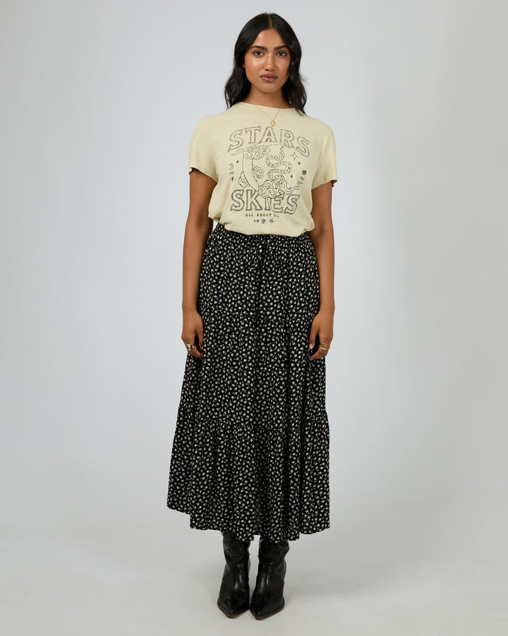 Wren Maxi Skirt Black