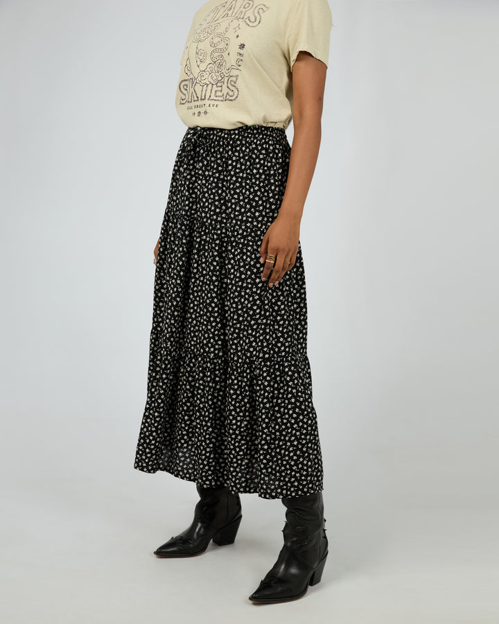 Wren Maxi Skirt Black