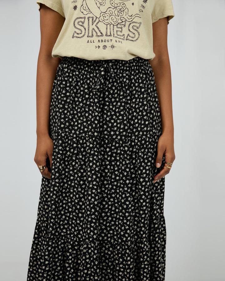 Wren Maxi Skirt Black