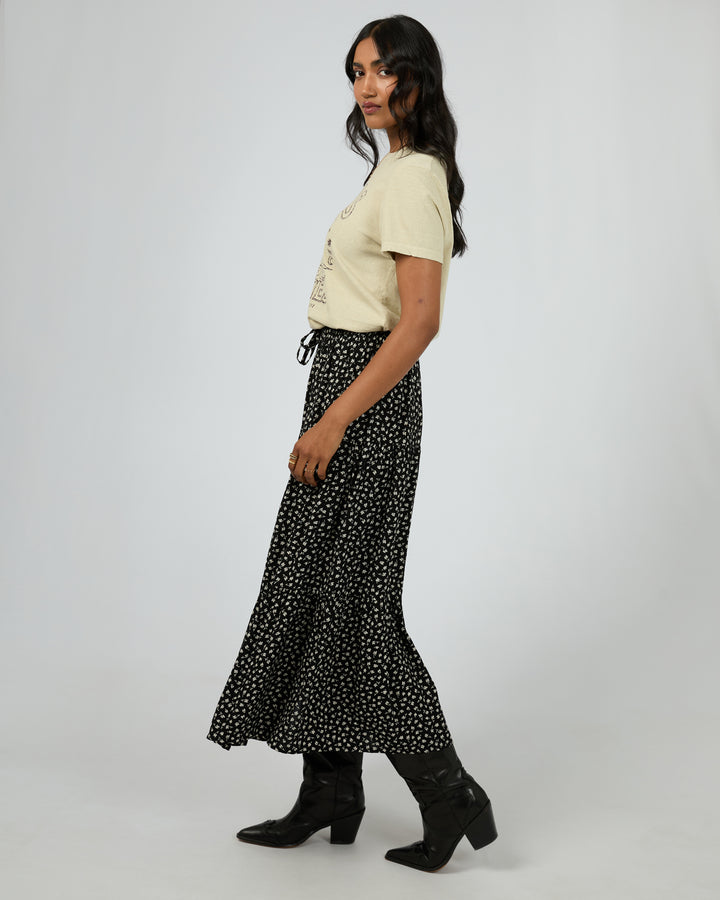 Wren Maxi Skirt Black