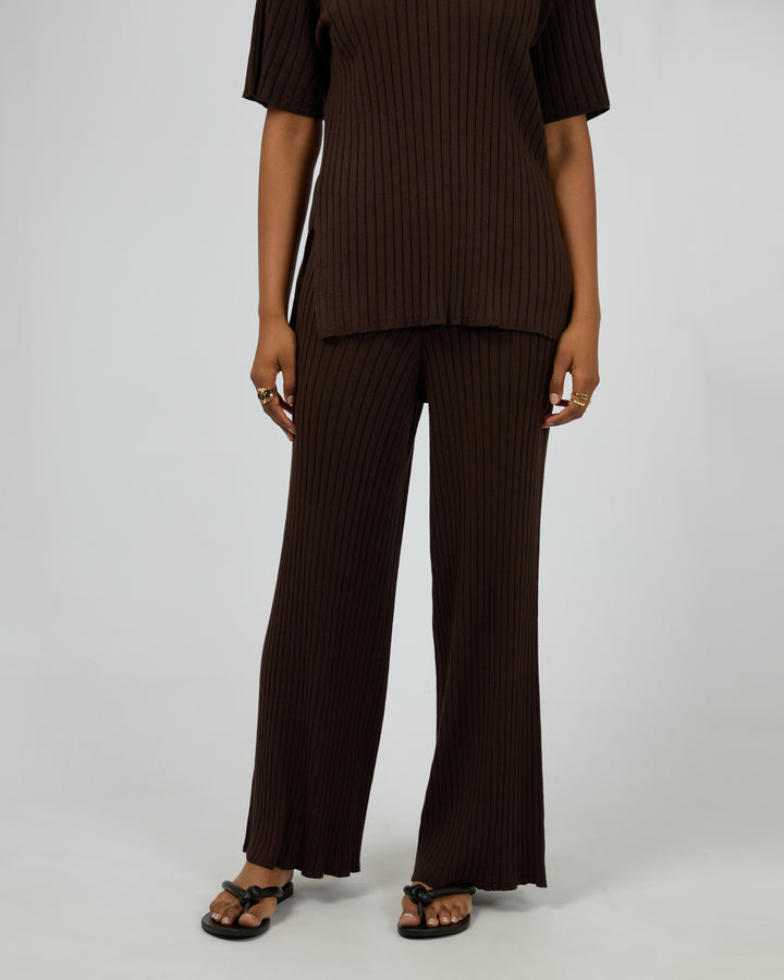 Bianca Knit Pant Brown