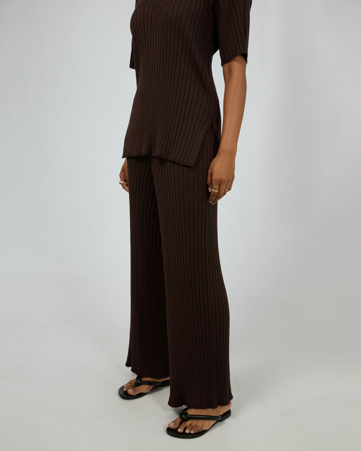 Bianca Knit Pant Brown