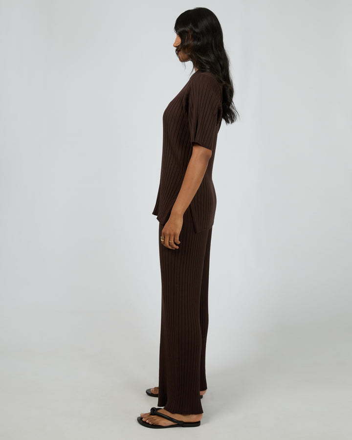 Bianca Knit Pant Brown