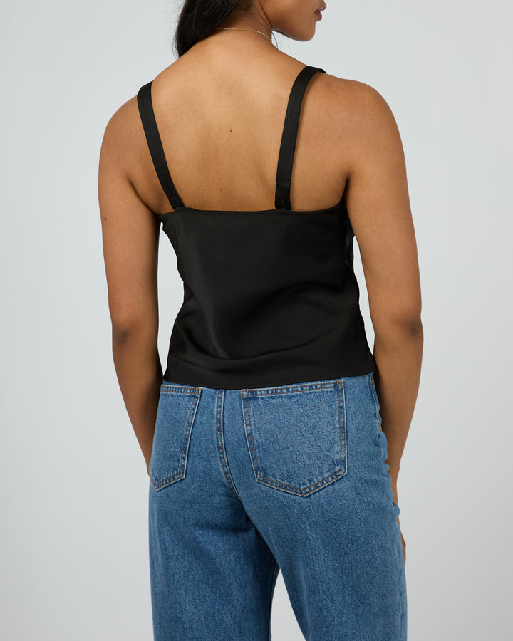 Valerie Lace Top Black
