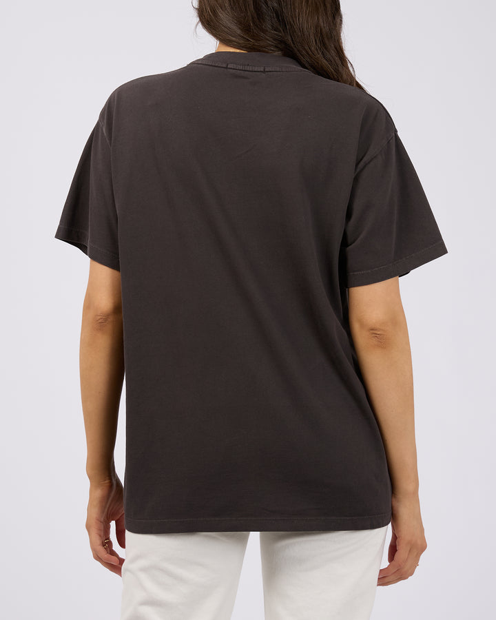 Sun Valley Oversized Tee Washed Black