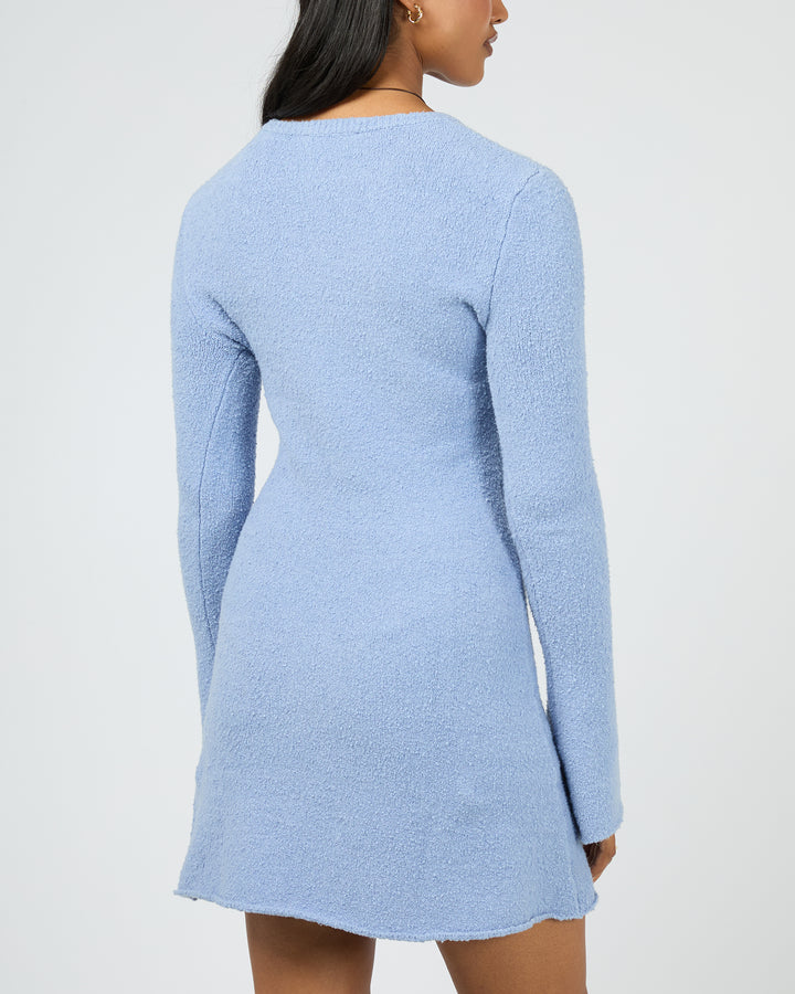 blue river mini dress For Love & Lemons Blue River Mini Dress in Navy