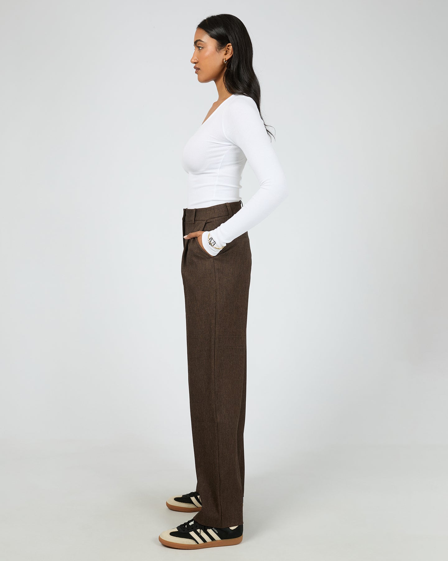 MARNO Romy pants ブラウン　size1 Romy Wide Leg Pant Brown – All About Eve Clothing