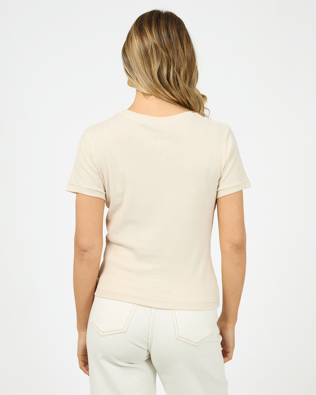 Lakehouse Baby Tee Vanilla