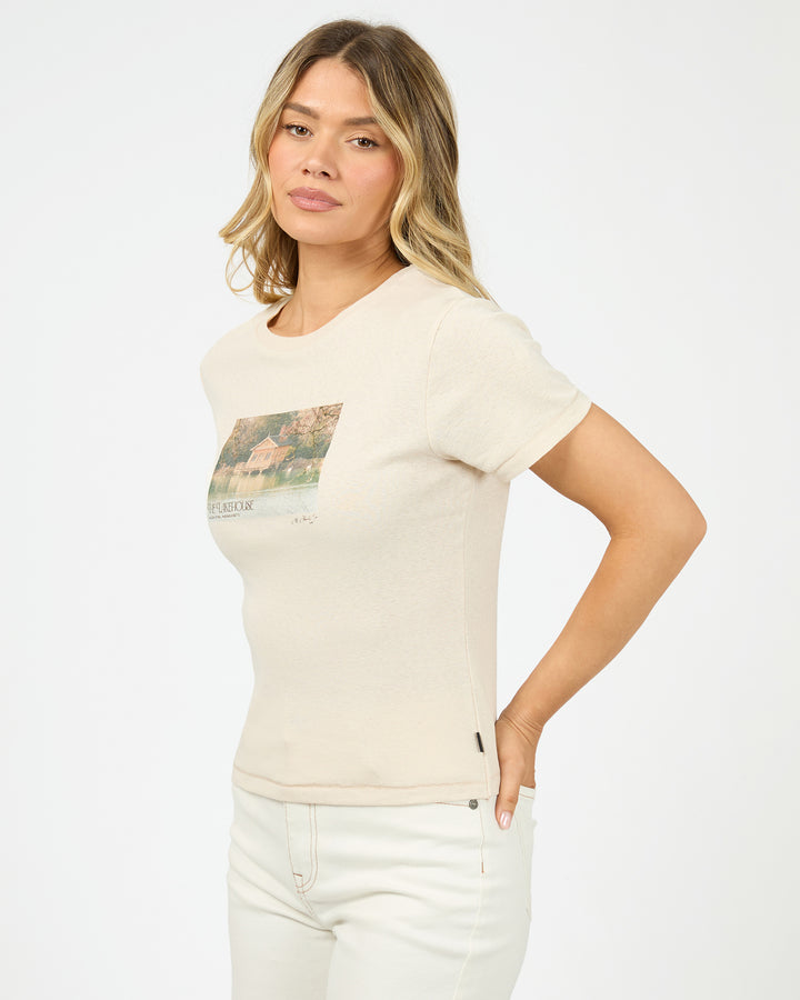 Lakehouse Baby Tee Vanilla