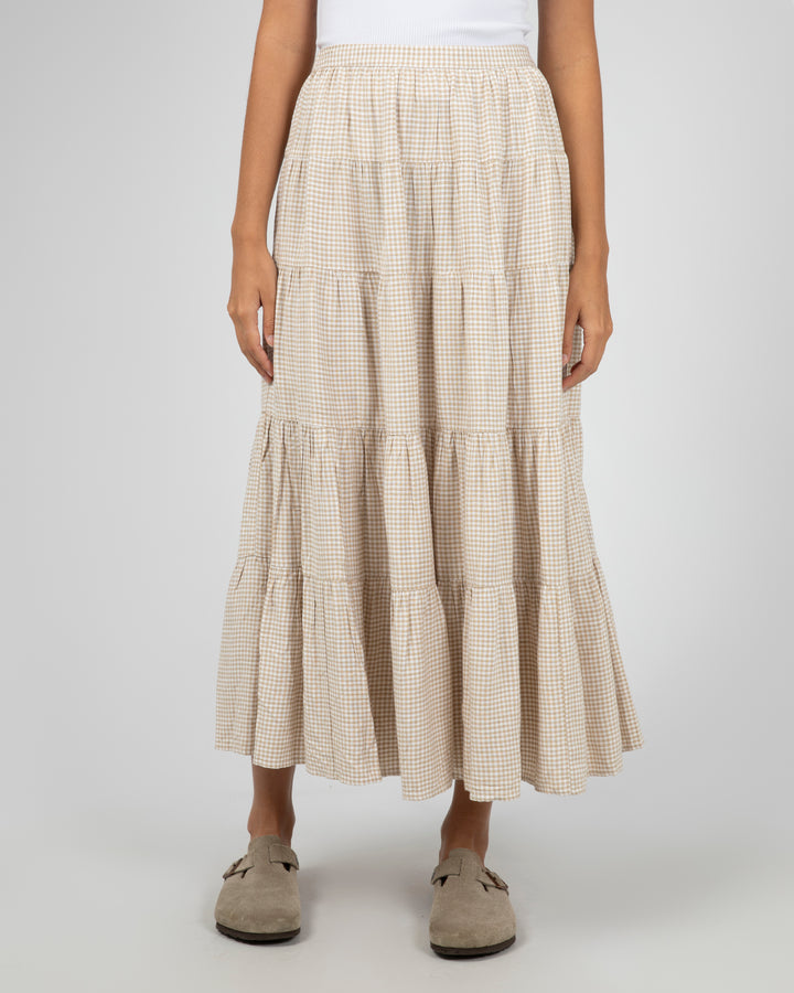 Hampton Maxi Skirt Oat