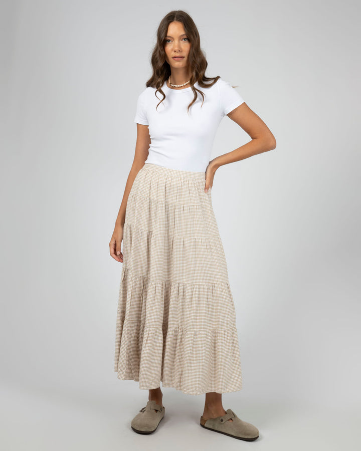 Hampton Maxi Skirt Oat