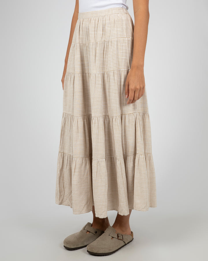 Hampton Maxi Skirt Oat