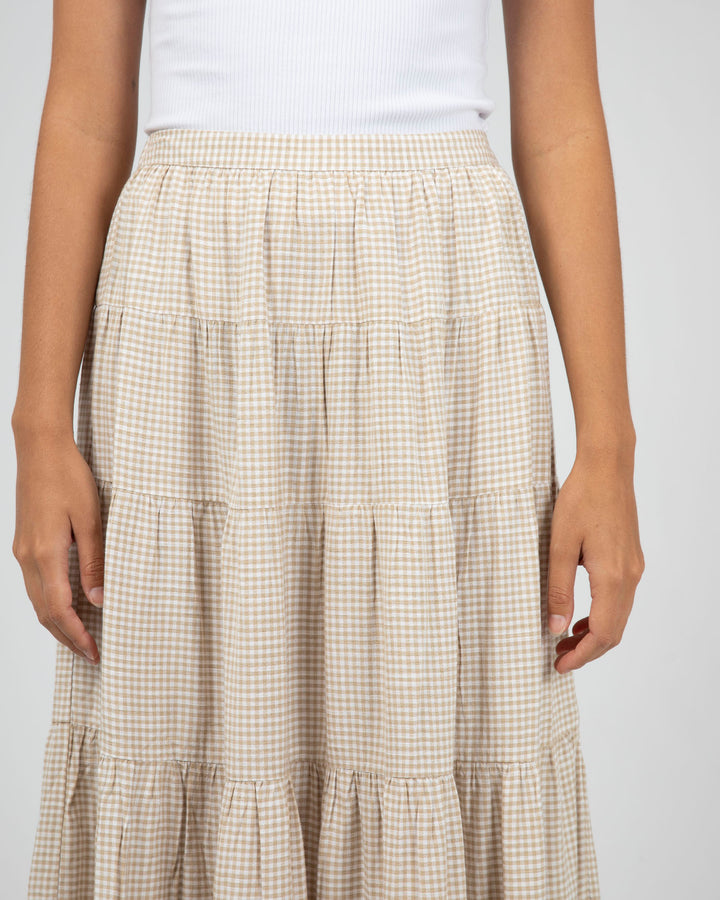 Hampton Maxi Skirt Oat