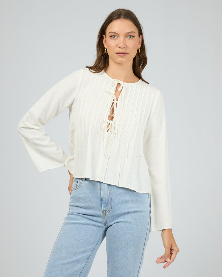 Hudson Shirt Vintage White