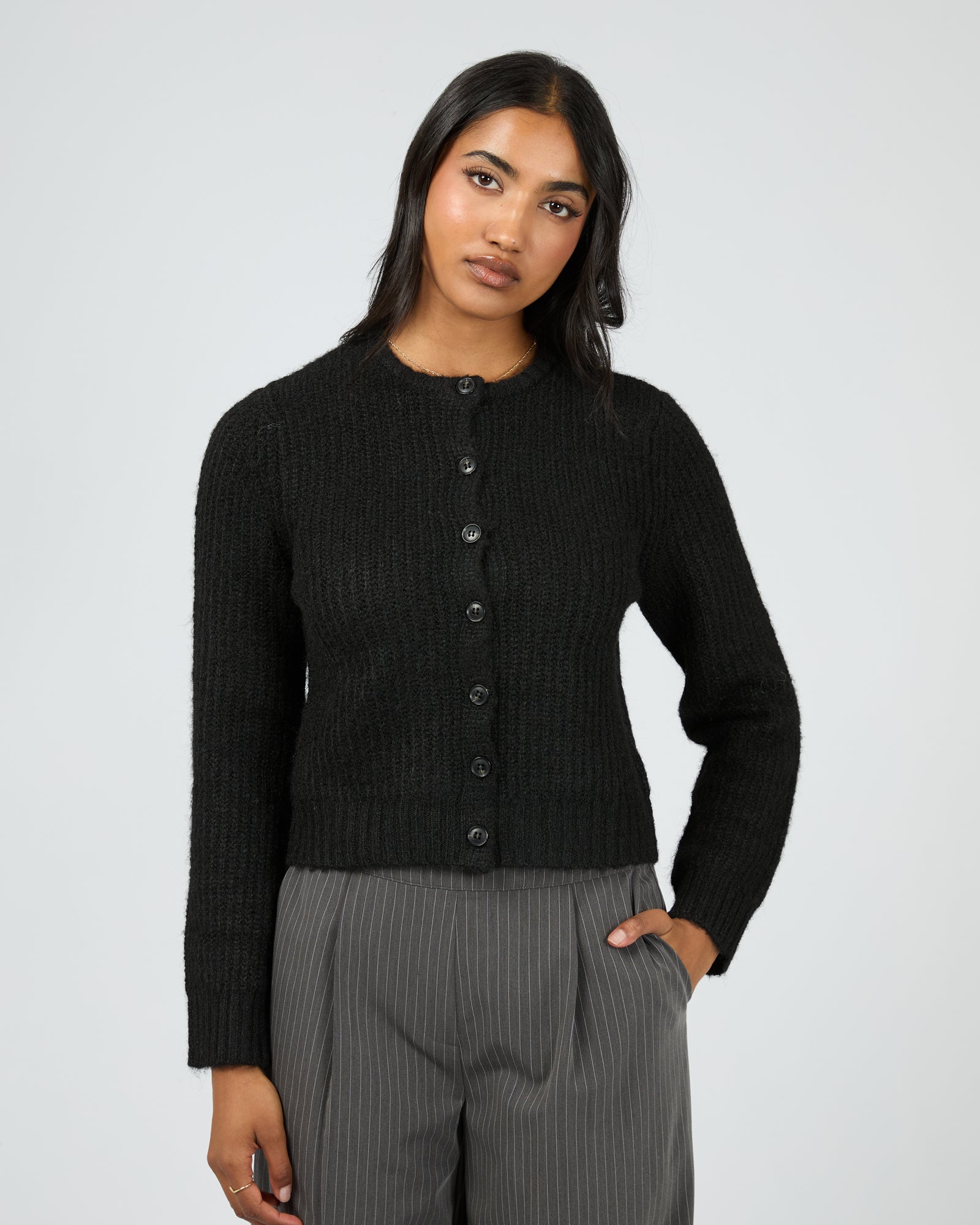 Aya Cardigan Black – All About Eve Clothing