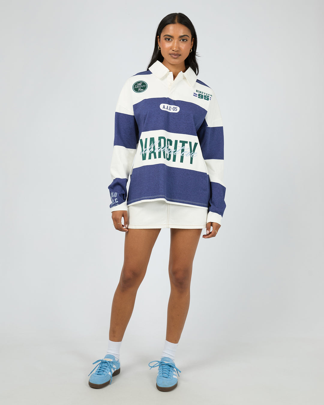 Hudson Ls Rugby Stripe