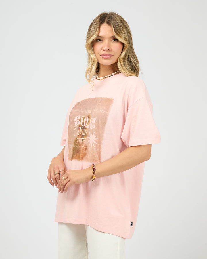 Postcard Relaxed Tee Rose