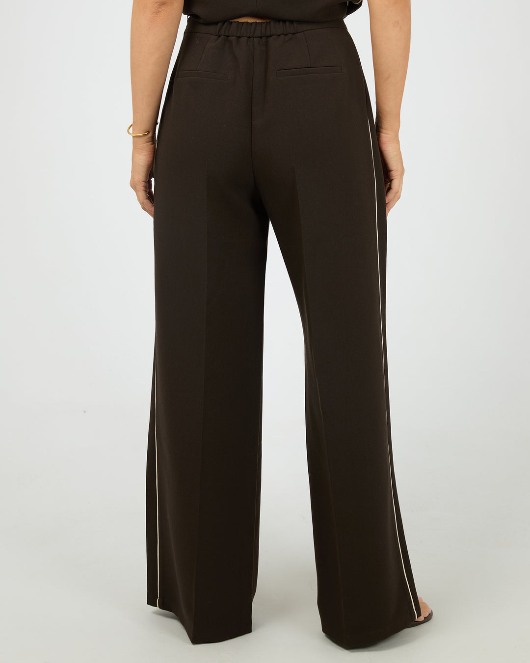 Postcard Wide Leg Pant Brown
