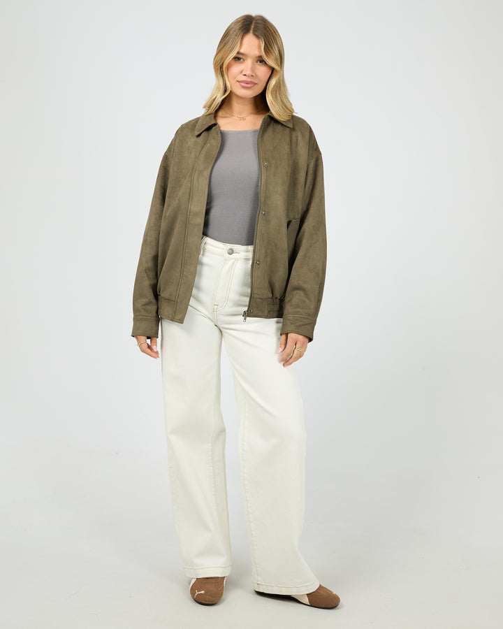 Kira Bomber Khaki