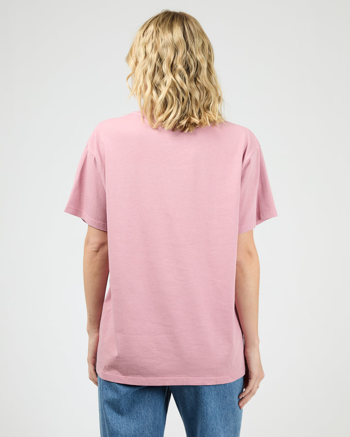 Rocky Mountains Relaxed Tee Quartz Pink